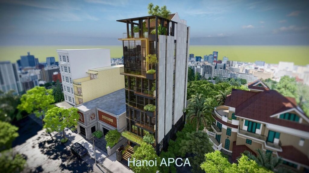 Dự Án Thiết Kế Tòa Nhà Văn Phòng & Căn Hộ Cao Cấp Hiện Đại