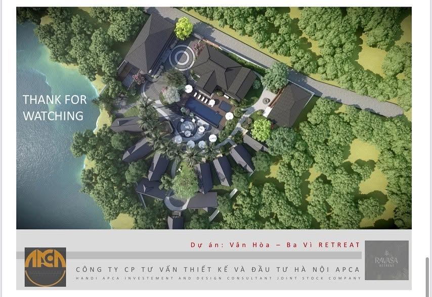 Dự Án Thiết Kế Khu Nghỉ Dưỡng Vân Hòa – Ba Vì Retreat